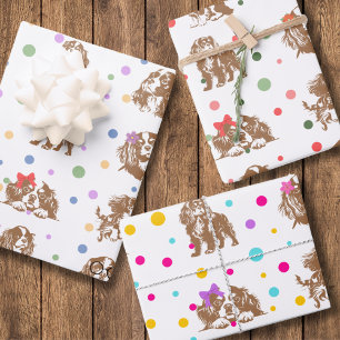Cavalier King Charles Spaniel  Inpakpapier Vel