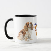 Cavalier King Charles Spaniel Je maakt mijn staart Mok (Links)