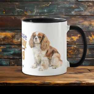 Cavalier King Charles Spaniel Je maakt mijn staart Mok