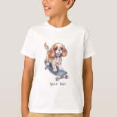 Cavalier King Charles Spaniel Jongen T-shirt (Voorkant)