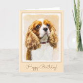 Cavalier King Charles Spaniel Kaart (Voorkant)