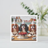 Cavalier King Charles Spaniel kaart, Cavalier Kaart (Staand voorkant)