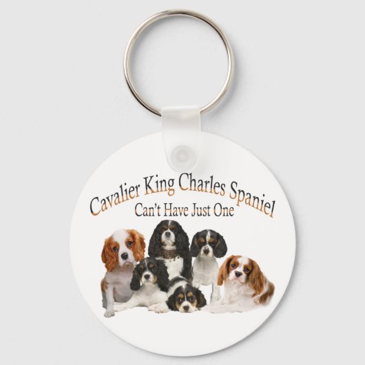 Cavalier King Charles Spaniel kan niet slechts één Sleutelhanger (Voorkant)