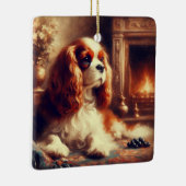 Cavalier King Charles Spaniel Keramisch Ornament (Rechts)