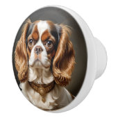 Cavalier King Charles Spaniel Keramische Knop (Rechts)