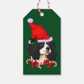 Cavalier King Charles Spaniel Kerstcadeau Hanglabe Cadeaulabel (Achterkant)