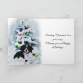 Cavalier King Charles Spaniel kerstcadeaus Feestdagen Kaart (Binnen)