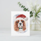 Cavalier King Charles Spaniel kerstcadeaus Feestdagenkaart (Staand voorkant)