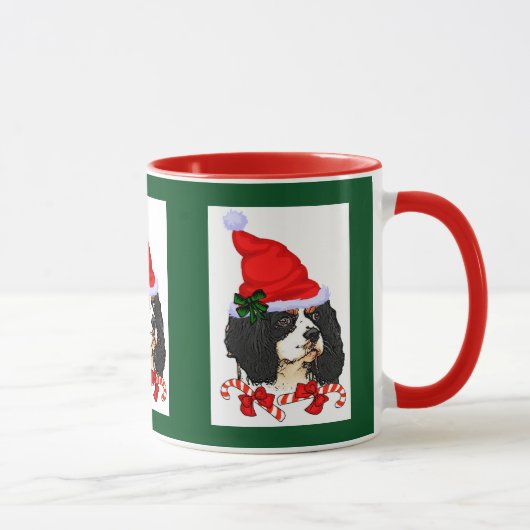 Cavalier King Charles Spaniel kerstcadeaus Mok (Rechts)