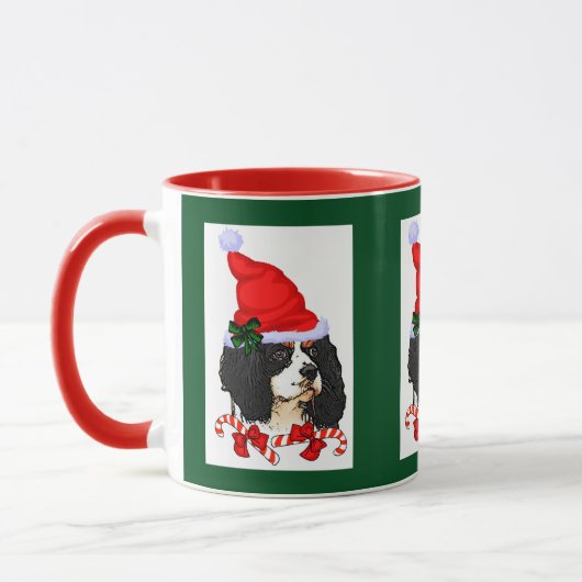 Cavalier King Charles Spaniel kerstcadeaus Mok (Links)
