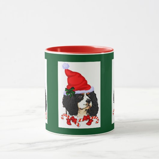 Cavalier King Charles Spaniel kerstcadeaus Mok (Midden)