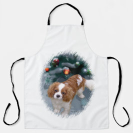 Cavalier King Charles Spaniel kerstcadeaus Schort