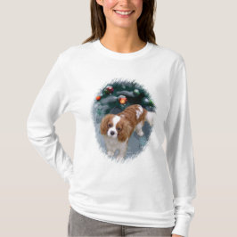 Cavalier King Charles Spaniel kerstcadeaus T-shirt