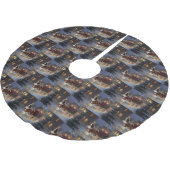 Cavalier King Charles Spaniel Kerstfeest Kerstboom Rok (Gekanteld)