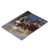 Cavalier King Charles Spaniel Kerstfeest Notitieboek (Linkerzijde)