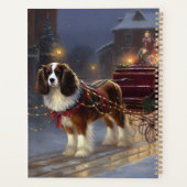 Cavalier King Charles Spaniel Kerstfeest Planner (Achterkant)