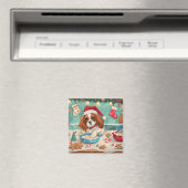 Cavalier King Charles Spaniel kerstgebak Magneet (Insitu (Vaatwasser))