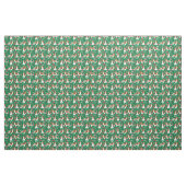 Cavalier King Charles Spaniel kerstgroen Stof (Yard (91,4 cm))