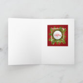 Cavalier King Charles Spaniel kerstkaart Feestdagen Kaart (Binnen)