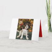 Cavalier King Charles Spaniel kerstkaart Feestdagen Kaart (Achterkant)
