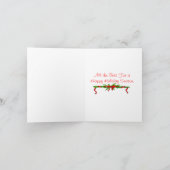 Cavalier King Charles Spaniel kerstkaart Feestdagen Kaart (Binnen)