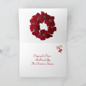 Cavalier King Charles Spaniel kerstkaart Feestdagen Kaart (Binnen)