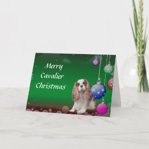 Cavalier King Charles Spaniel kerstkaart Kaart