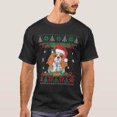 Cavalier King Charles Spaniel Kerstkerstman Ugly T-shirt (Voorkant)