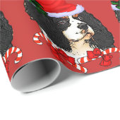 Cavalier King Charles Spaniel Kerstmis Cadeaupapier (Rol Hoek)