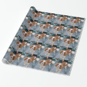 Cavalier King Charles Spaniel Kerstmis Cadeaupapier (Uitgerold)