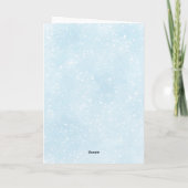 Cavalier King Charles Spaniel Kerstmis Feestdagen Kaart (Achterkant)