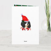 Cavalier King Charles Spaniel Kerstmis Feestdagen Kaart (Achterkant)