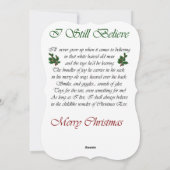 Cavalier King Charles Spaniel Kerstmis Feestdagenkaart (Achterkant)