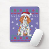 Cavalier King Charles Spaniel Kerstmis Horrend Swe Muismat (Met muis)