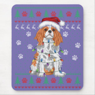 Cavalier King Charles Spaniel Kerstmis Horrend Swe Muismat