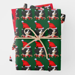 Cavalier King Charles Spaniel Kerstmis Inpakpapier Vel