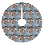 Cavalier King Charles Spaniel Kerstmis Kerstboom Rok (Voorkant)