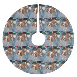 Cavalier King Charles Spaniel Kerstmis Kerstboom Rok
