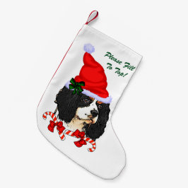 Cavalier King Charles Spaniel Kerstmis Kleine Kerstsok