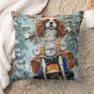 Cavalier King Charles Spaniel Kerstmis Kussen