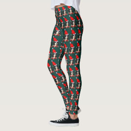 Cavalier King Charles Spaniel Kerstmis Leggings