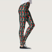 Cavalier King Charles Spaniel Kerstmis Leggings (Rechts)