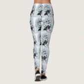 Cavalier King Charles Spaniel Kerstmis Leggings (Achterkant)