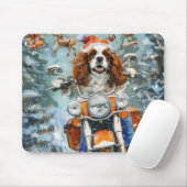 Cavalier King Charles Spaniel Kerstmis Muismat (Met muis)