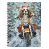 Cavalier King Charles Spaniel Kerstmis Notitieboek (Voorkant)