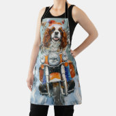 Cavalier King Charles Spaniel Kerstmis Schort (Insitu)