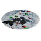 Cavalier King Charles Spaniel Kerstmis Snijplank (Hoek)