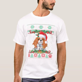 Cavalier King Charles Spaniel Kerstmis T-shirt