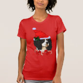 Cavalier King Charles Spaniel Kerstmis T-shirt (Voorkant)