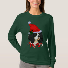 Cavalier King Charles Spaniel Kerstmis T-shirt